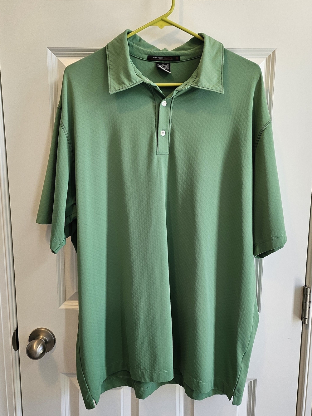 Tiger Woods Collection Green Short-Sleeve Polo